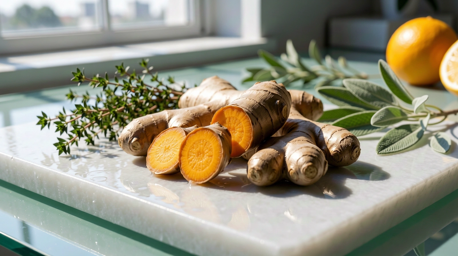 Vibrant organic roots representing biological nutrition